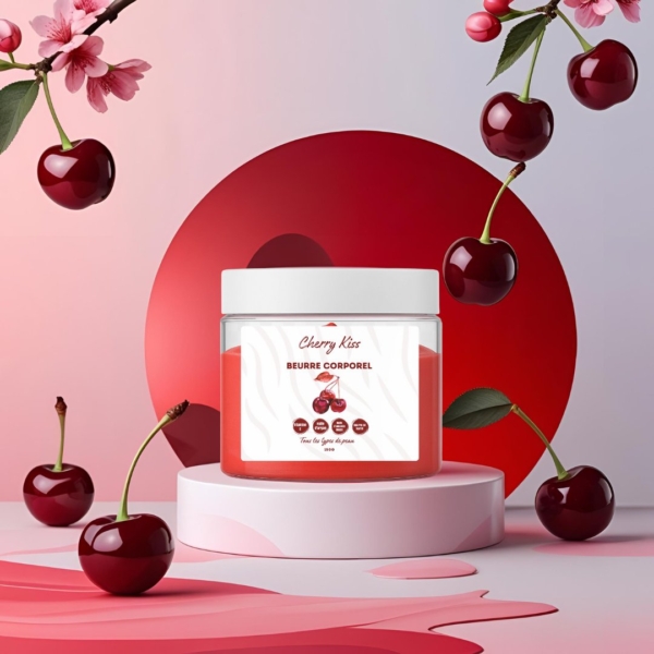 Beurre Corporel Cherry Kiss orgabiocosmetics