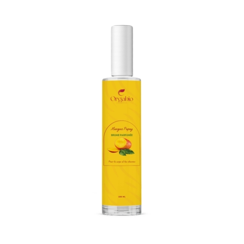 Brume Parfumée Mangue Papaye – Évasion Tropicale & Énergie Exotique | Sans Alcool & Vegan