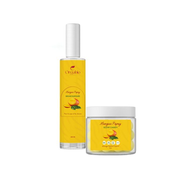 Duo Gommage & Brume Parfumée Mangue Papaye